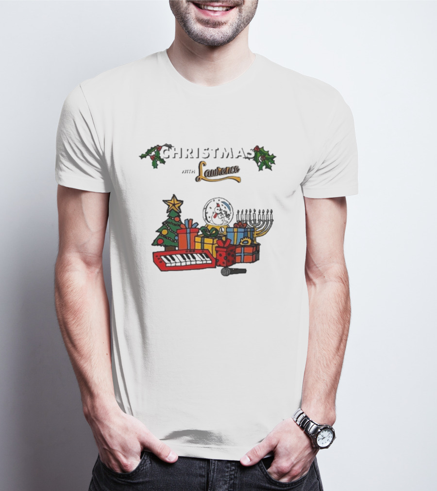 Lawrence Christmas Gifts And Tree 2024 T-Shirt