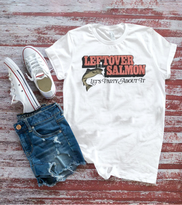 Leftover Salmon Let's Party About It Fish Graphic T-Shirt