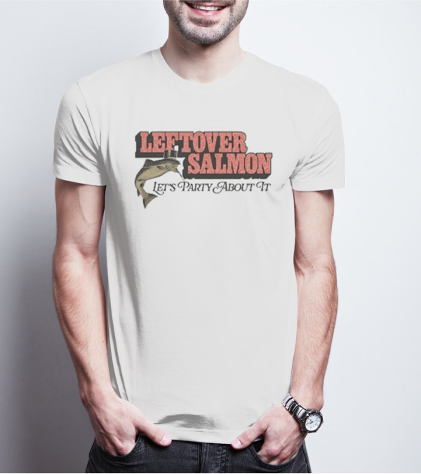 Leftover Salmon Let's Party About It Fish Graphic T-Shirt