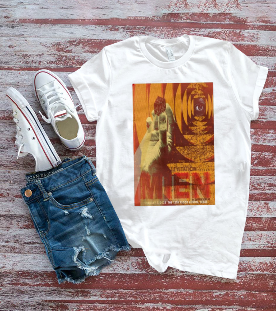 Levitation Presents Mien February 7 2025 The 13th Floor Austin Texas With Queen Serene T-Shirt