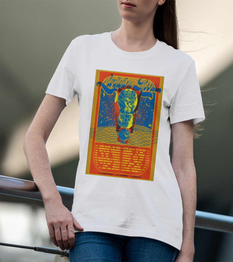 Levitation Room The Murlocs East & West Coast Tour 2025 Dates And Cities T-Shirt