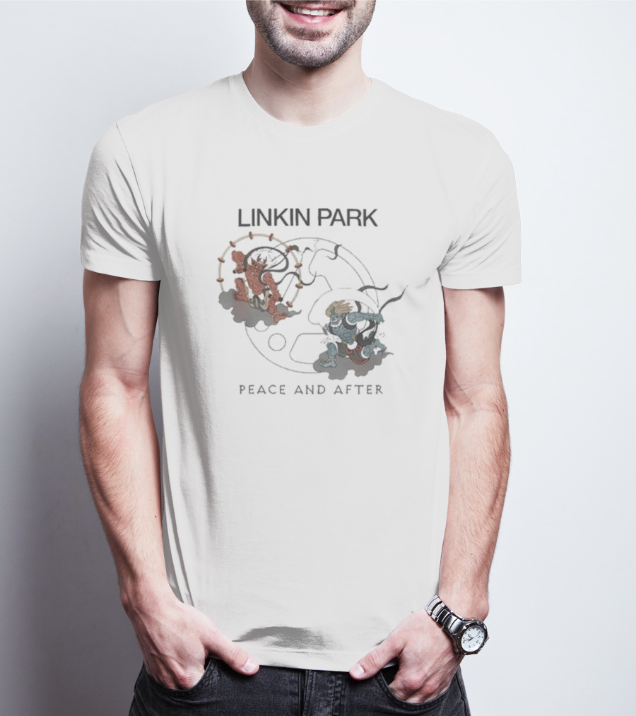 Linkin Park Peace And After Wind And Thunder Gods Collaboration T-Shirt