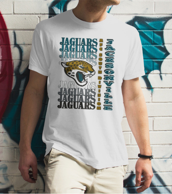 Jacksonville Jaguars AFC South Division Bold Team Spirit T-Shirt