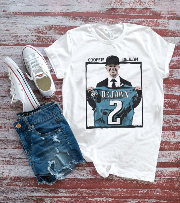 "Cooper DeJean DeJawn Philadelphia Eagles Dark Horse 2" T-Shirt