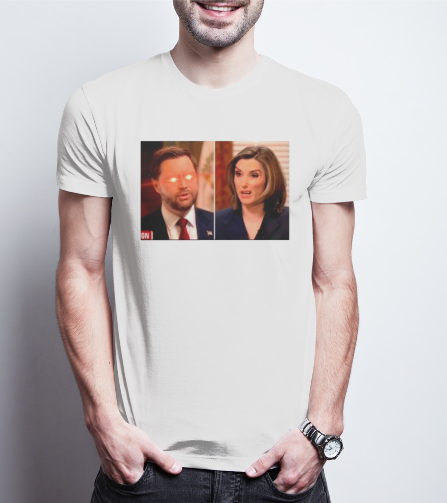 Jd Vance Clashes With Cbs’s Margaret Brennan Over Tulsi Gabbard T-Shirt