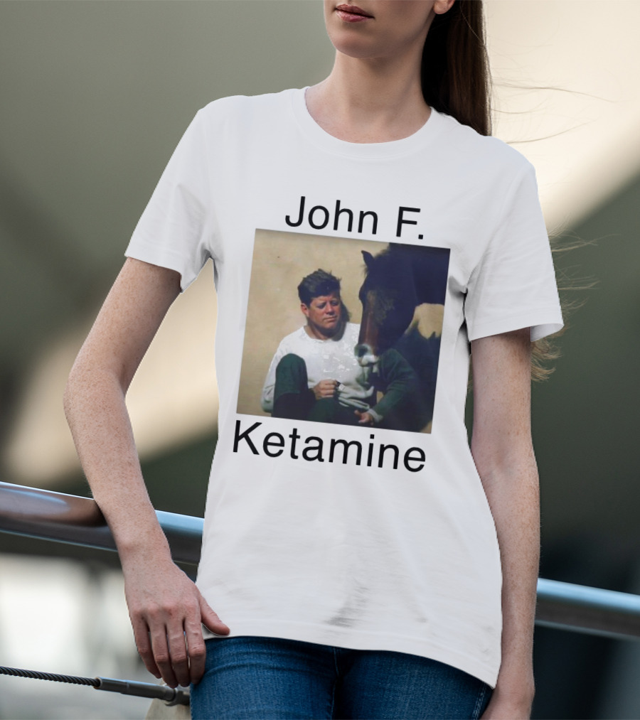 John F. Ketamine Horseman Interaction T-Shirt