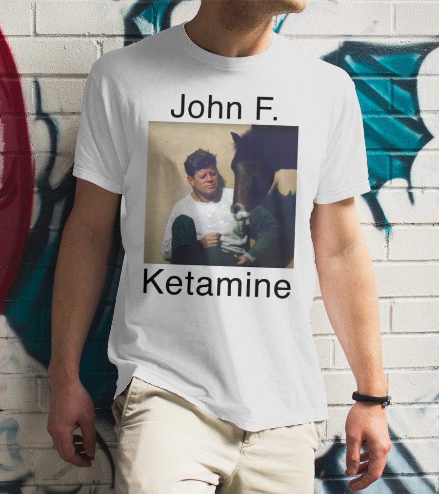 John F. Ketamine Horseman Interaction T-Shirt