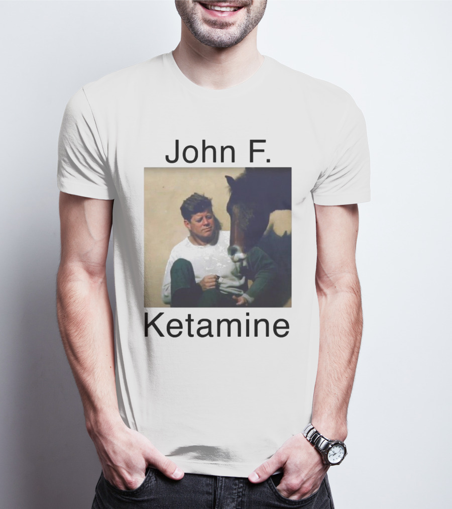 John F. Ketamine Horseman Interaction T-Shirt