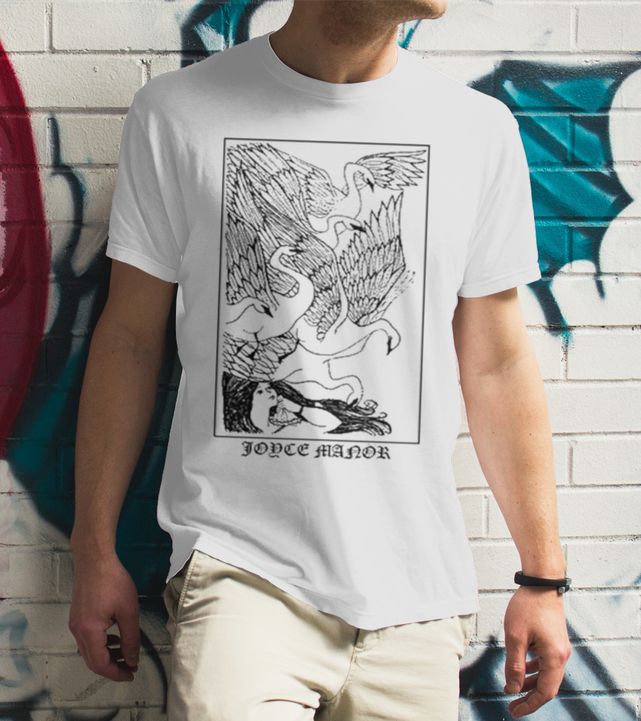 Joyce Manor Turtle Goose Girl Peaceful Interaction T-Shirt