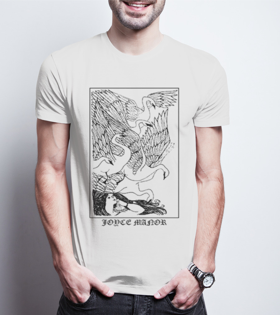 Joyce Manor Turtle Goose Girl Peaceful Interaction T-Shirt