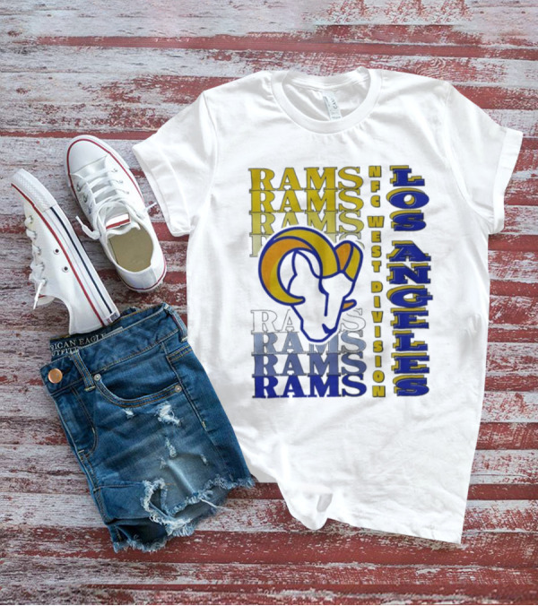 Rams Los Angeles NFC West Division T-Shirt