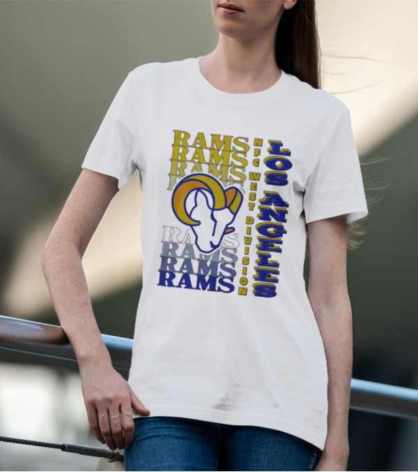 Rams Los Angeles NFC West Division T-Shirt