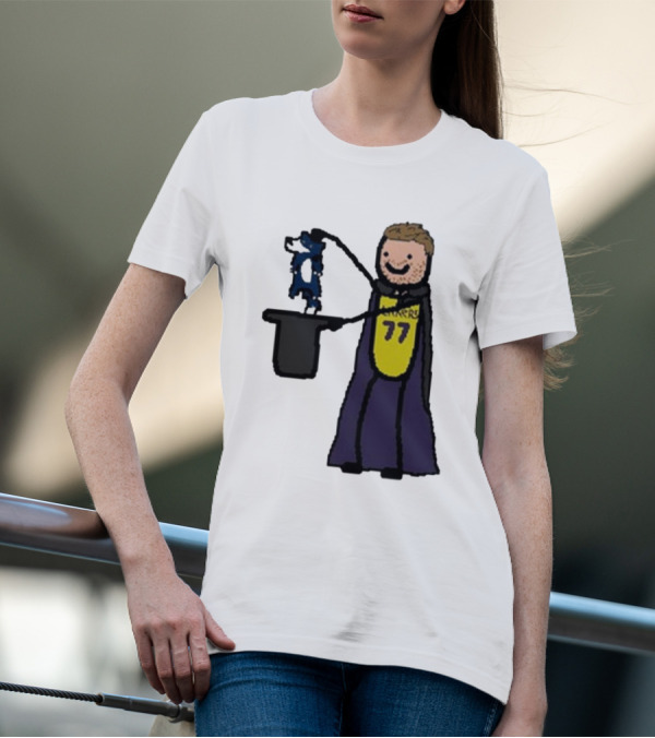 Luka Doncic 77 Lakers Magic Cartoon T-Shirt