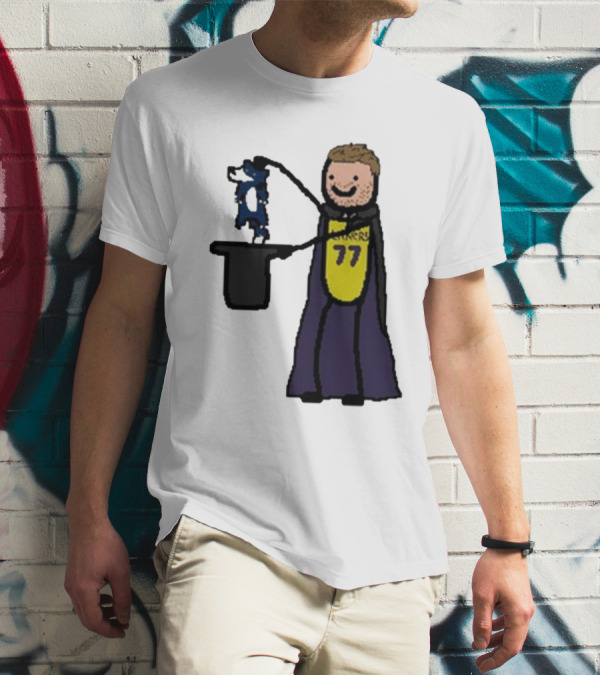 Luka Doncic 77 Lakers Magic Cartoon T-Shirt