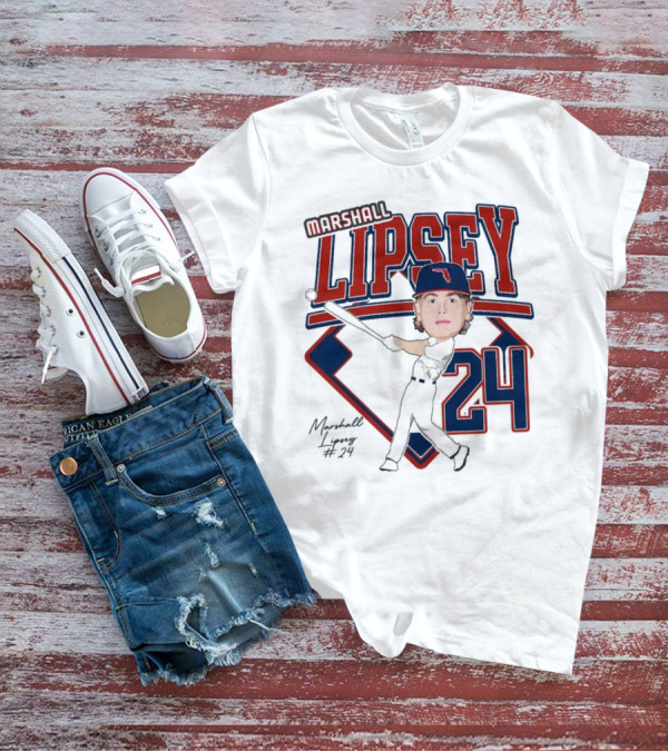 Marshall Lipsey 24 Baseball 2025 M. Reshold T-Shirt