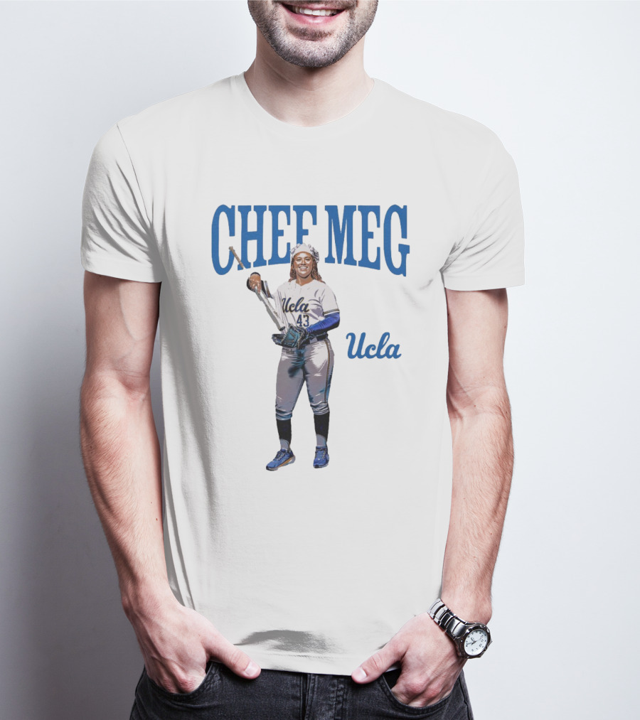 Chef Meg UCLA Bruins Baseball Megan Grant NCAA 2025 T-Shirt