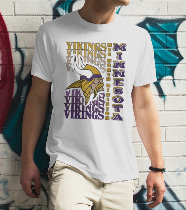 Minnesota Vikings NFC North Division Vikings Minnesota T-Shirt