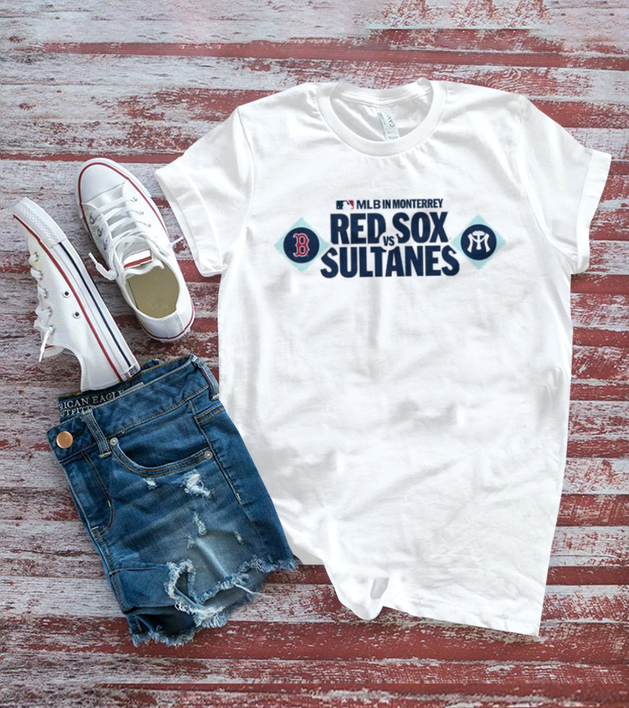 MLB 2025 Red Sox Vs Sultanes In Monterrey T-Shirt