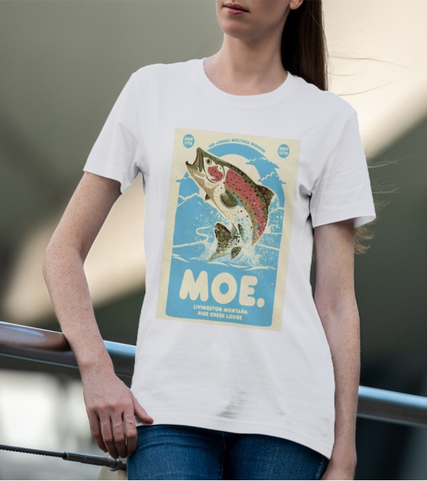 3rd Annual Moe.Tana Weekend Livingston Montana Pine Creek Lodge July 11-12 2025 T-Shirt