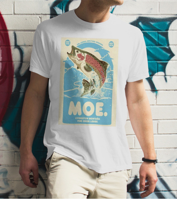 3rd Annual Moe.Tana Weekend Livingston Montana Pine Creek Lodge July 11-12 2025 T-Shirt