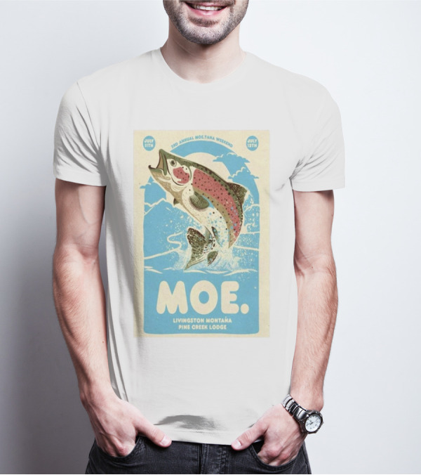 3rd Annual Moe.Tana Weekend Livingston Montana Pine Creek Lodge July 11-12 2025 T-Shirt