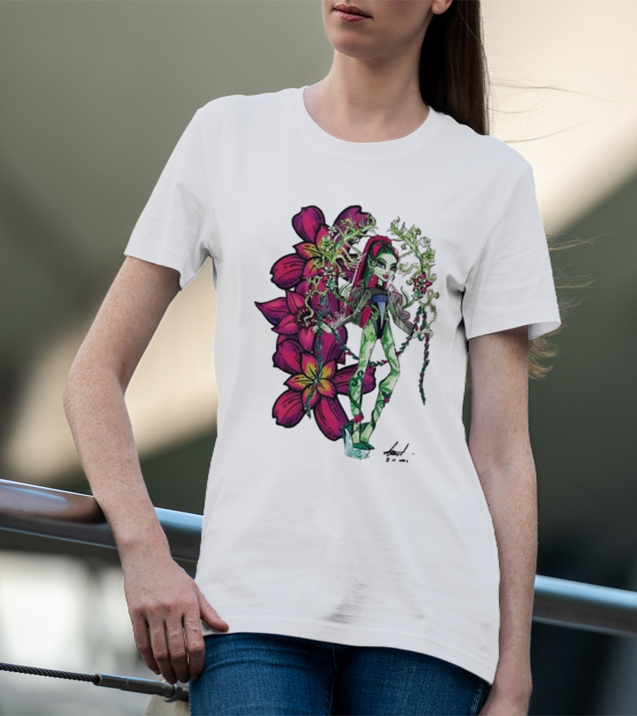 Monster High Venus McFlytrap Lily Blossom Vines Fashion Style T-Shirt