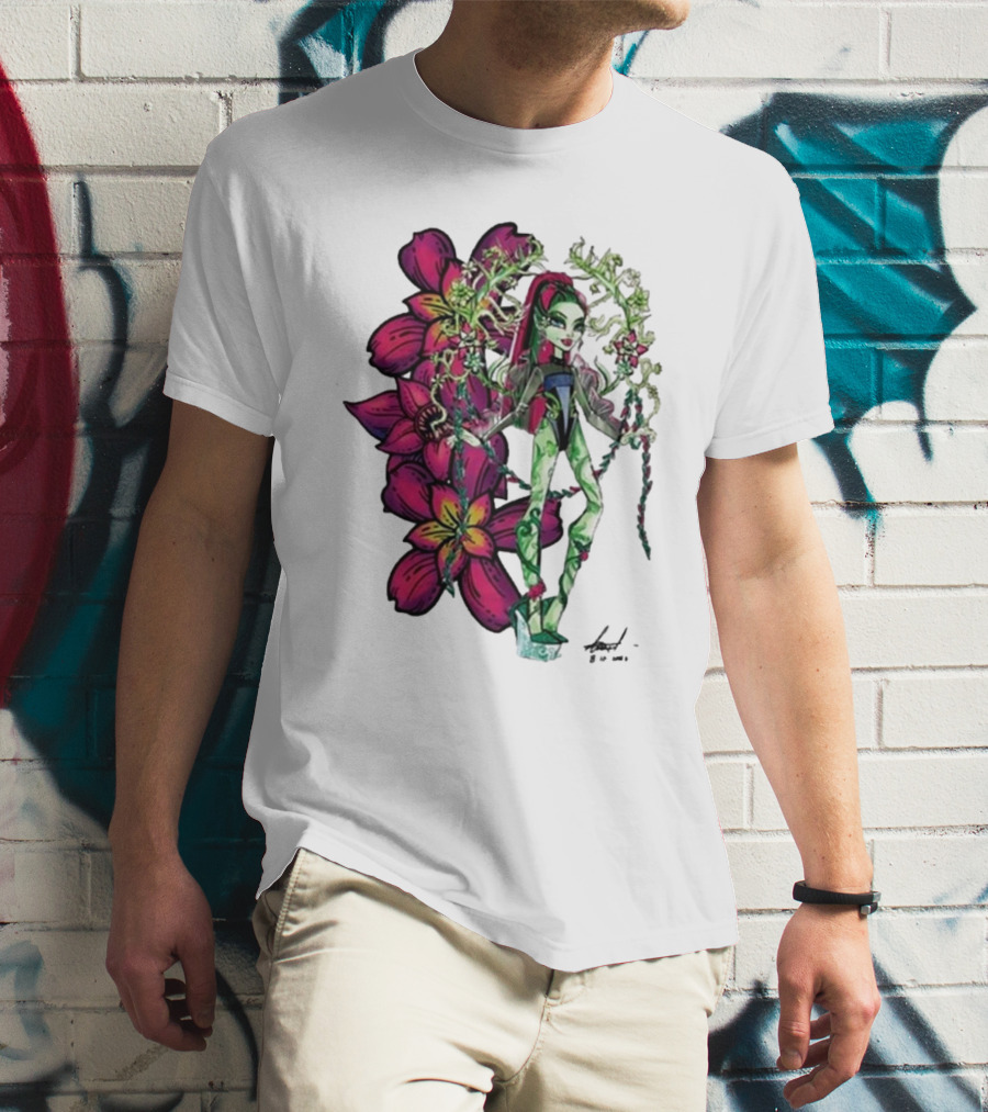 Monster High Venus McFlytrap Lily Blossom Vines Fashion Style T-Shirt
