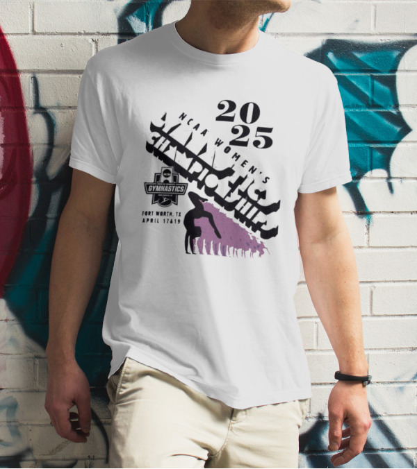 NCAA Women's Gymnastics Championships 2025 Fort Worth April 17-19 T-Shirt