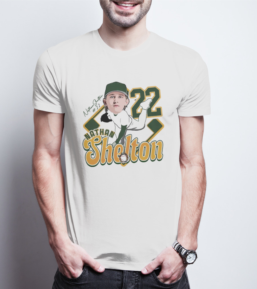 Nathan Shelton 22 Baseball Player 2025 T-Shirt