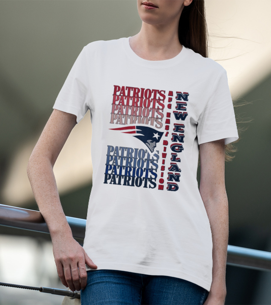 Patriots New England AFC East Division Football Team T-Shirt
