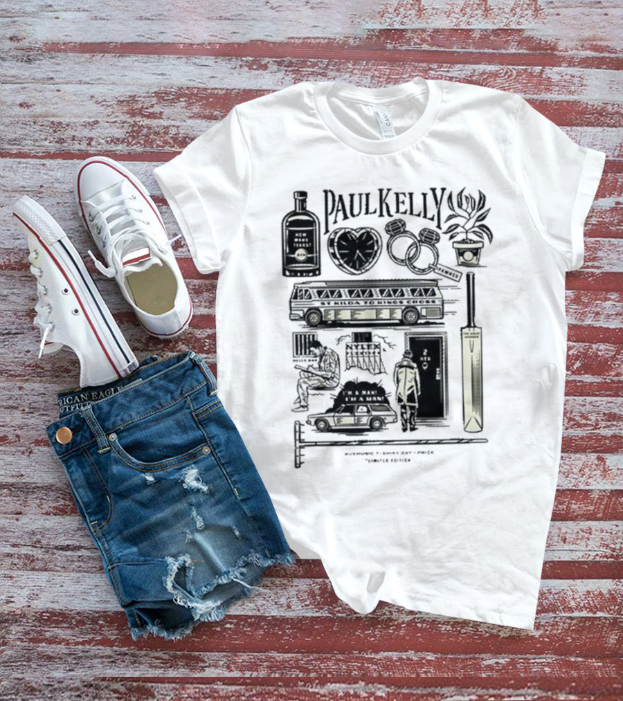 Paul Kelly How To Make Gravy Australian Icons Music Collection T-Shirt