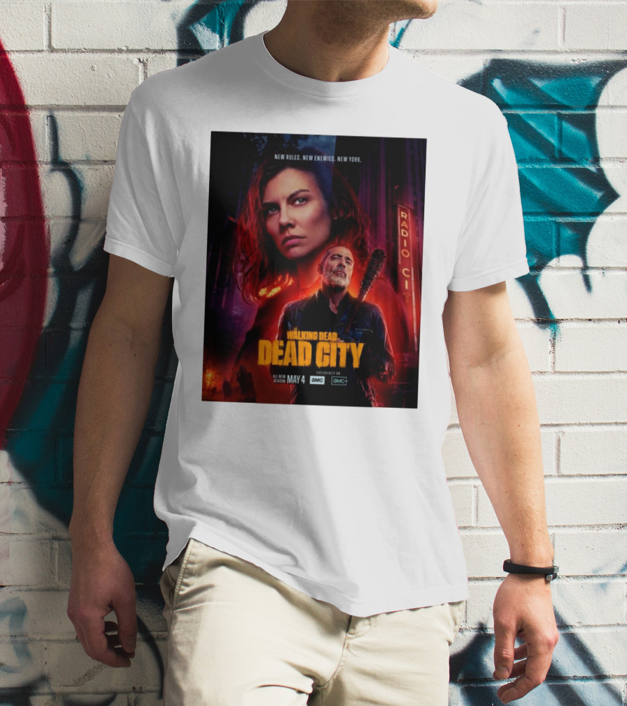 New Rules New Enemies New York The Walking Dead Dead City All New Season May 4 T-Shirt