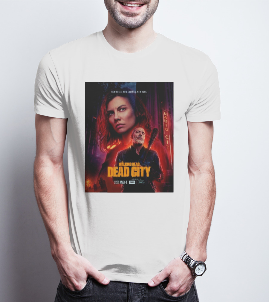 New Rules New Enemies New York The Walking Dead Dead City All New Season May 4 T-Shirt