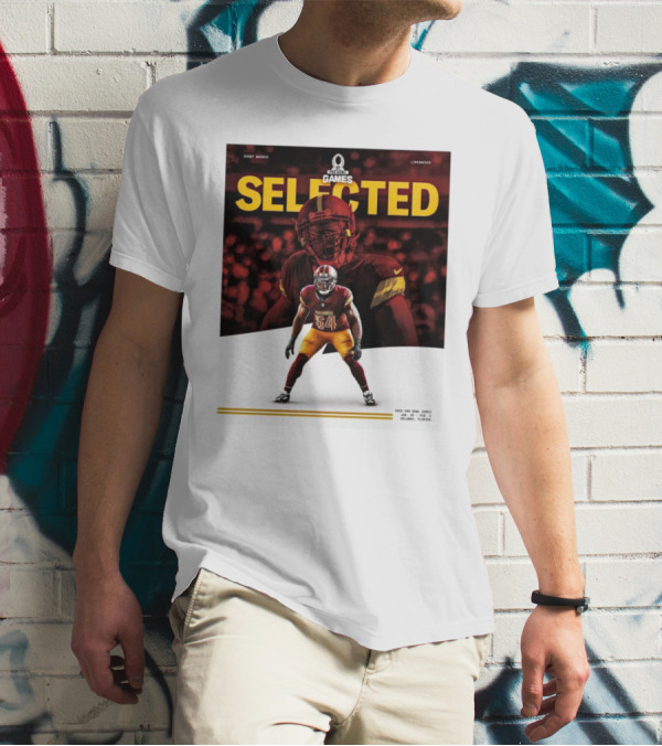 Pro Bowl Games 2025 Bobby Wagner Selected Linebacker Washington Commanders Orlando Florida T-Shirt