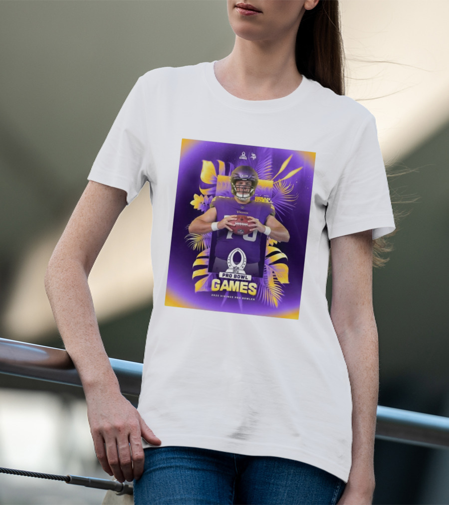 2025 NFL Pro Bowl Games Minnesota Vikings Brian O’Neill T-Shirt