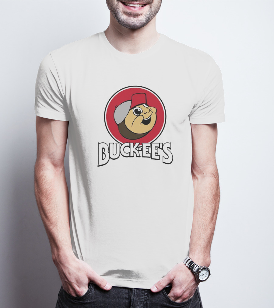 Ohio State Buckeyes Buc-ee's Beavers Retro Illustration T-Shirt