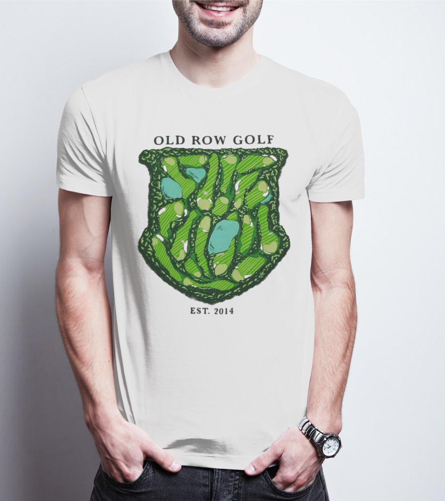 Old Row Golf Course Pigment Dyed T-Shirt