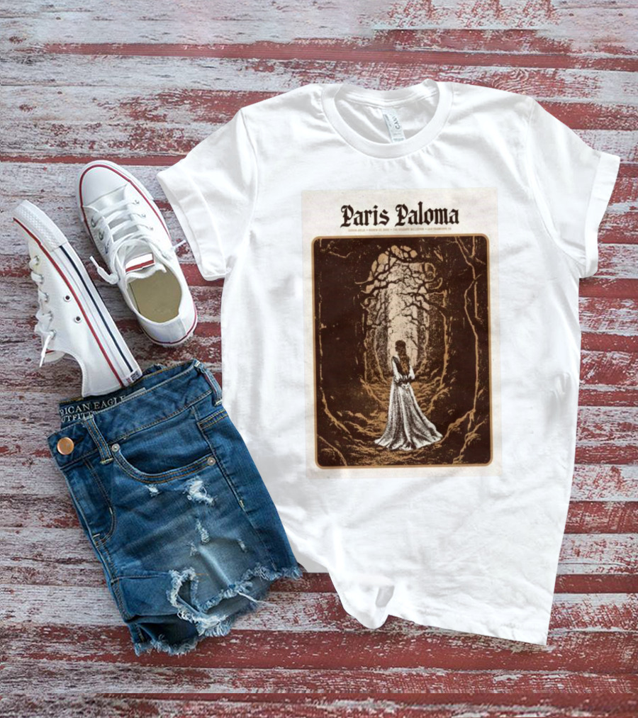 Paris Paloma March 25 2025 The Regency Ballroom San Francisco CA Concert T-Shirt