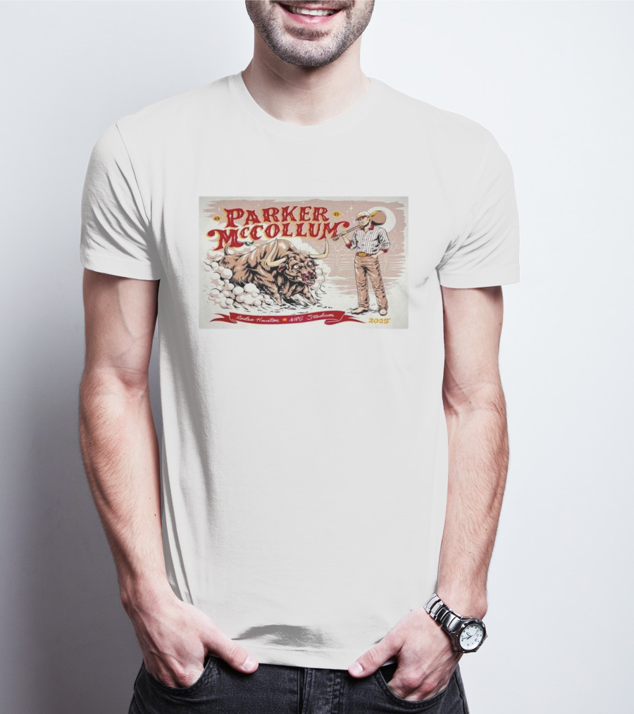 Parker McCollum Rodeo Houston NRG Stadium 2025 T-Shirt
