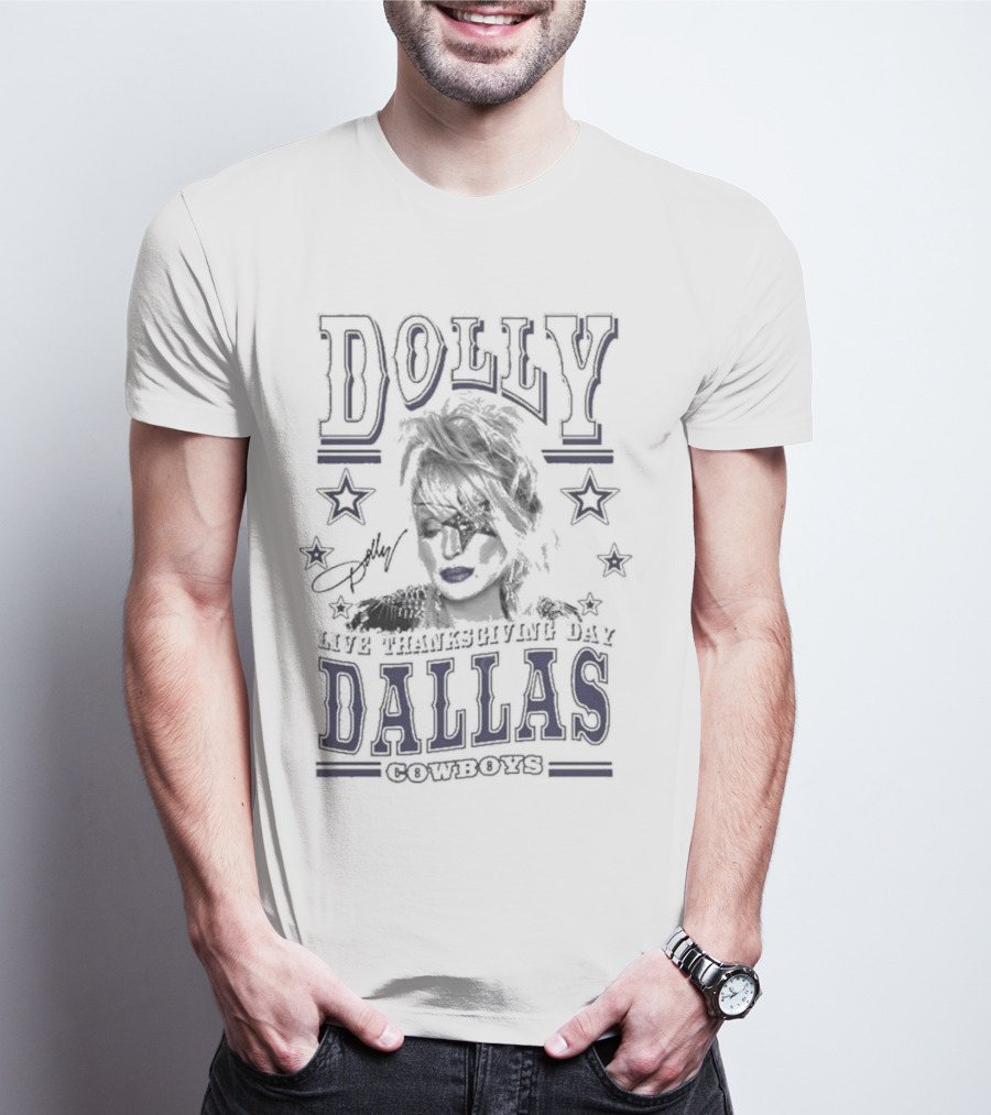Dolly Parton Live Thanksgiving Day Dallas Cowboys Stadium 2023 T-Shirt