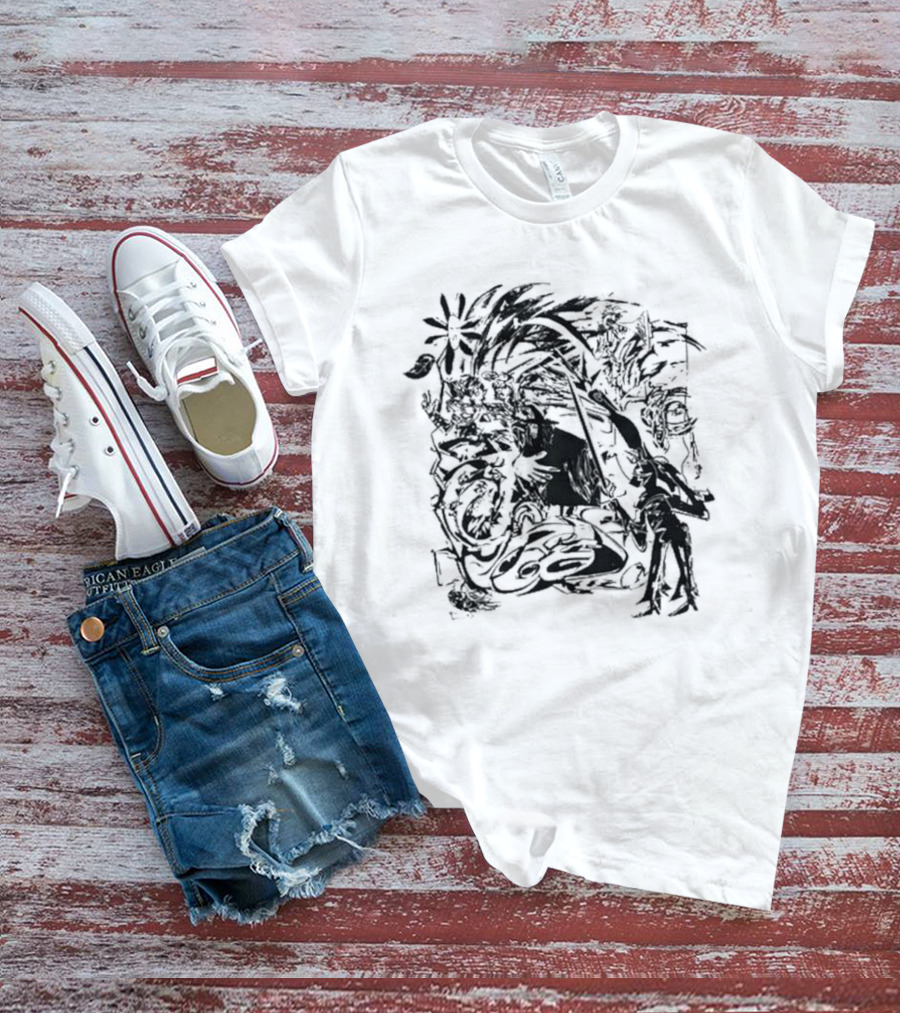 Osees Total Control Psychedelic Skeletons And Botanicals T-Shirt