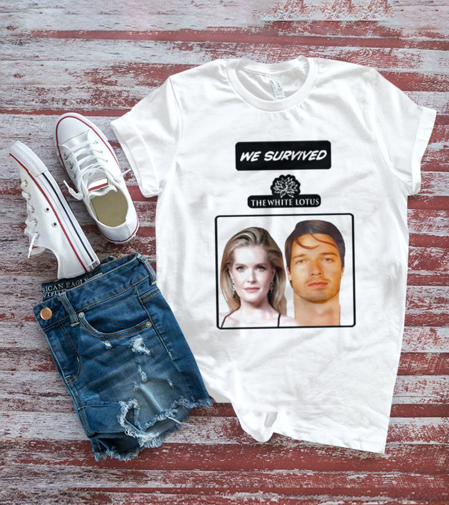 We Survived The White Lotus Patrick Schwarzenegger T-Shirt