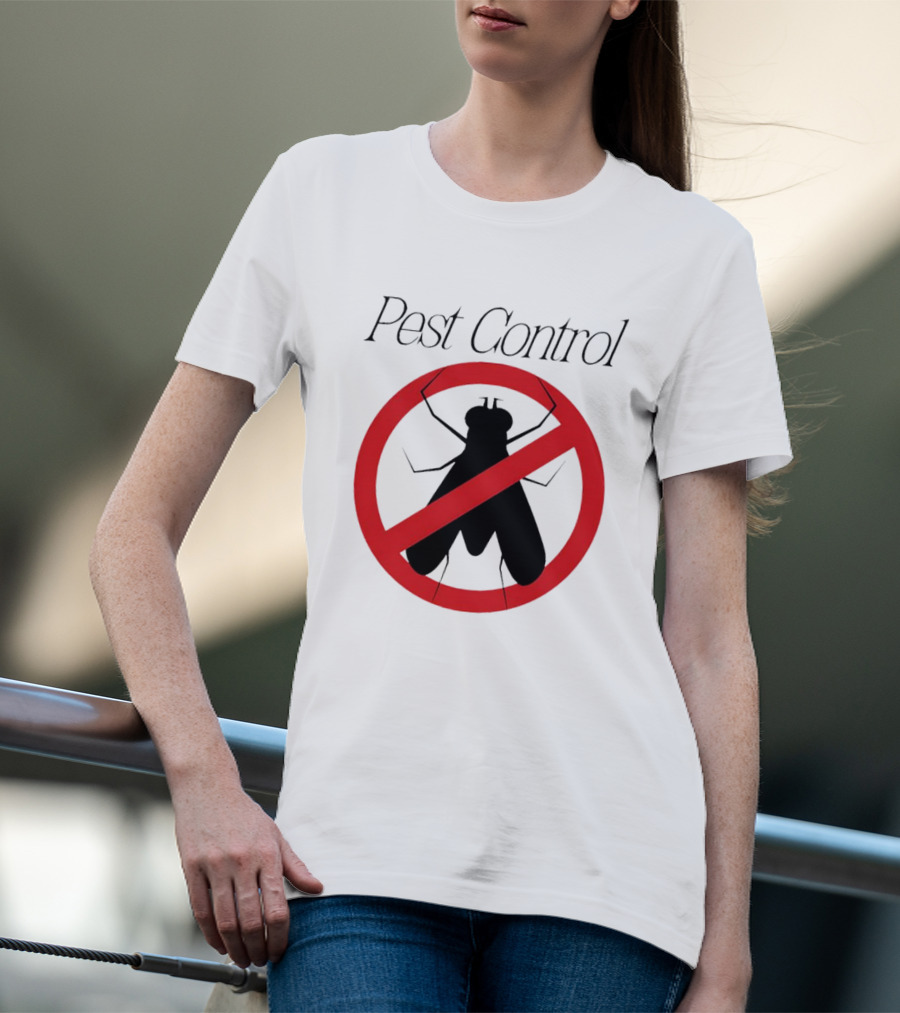 Ghostbusters Pest Control Logo Design T-Shirt