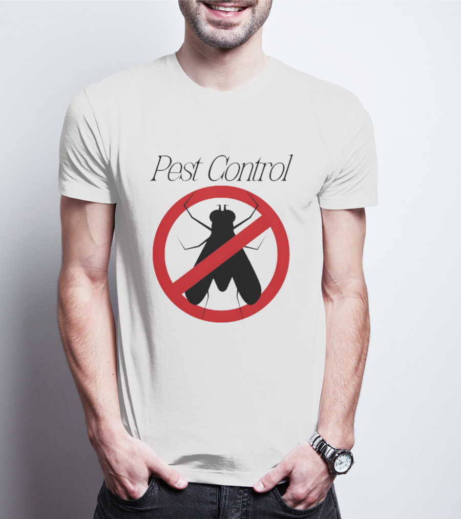Ghostbusters Pest Control Logo Design T-Shirt