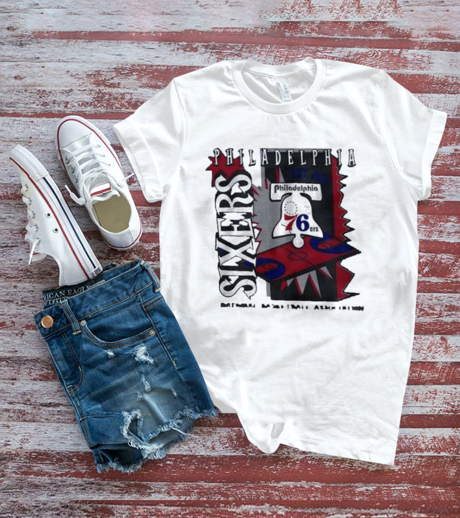 Philadelphia Sixers 1776 Basketball Association T-Shirt