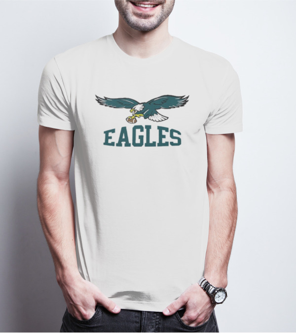 Philadelphia Eagles Vintage Football Eagle Icon T-Shirt