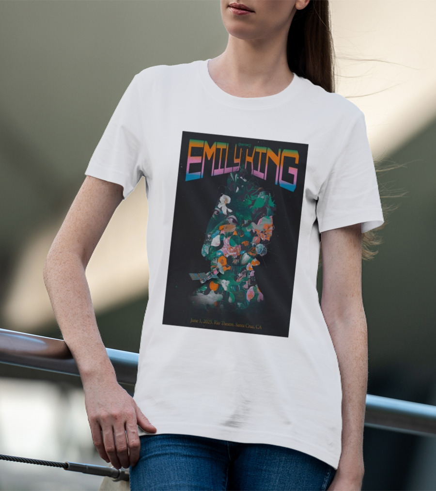 Emily King June 1 2025 Rio Theatre Santa Cruz CA Concert T-Shirt