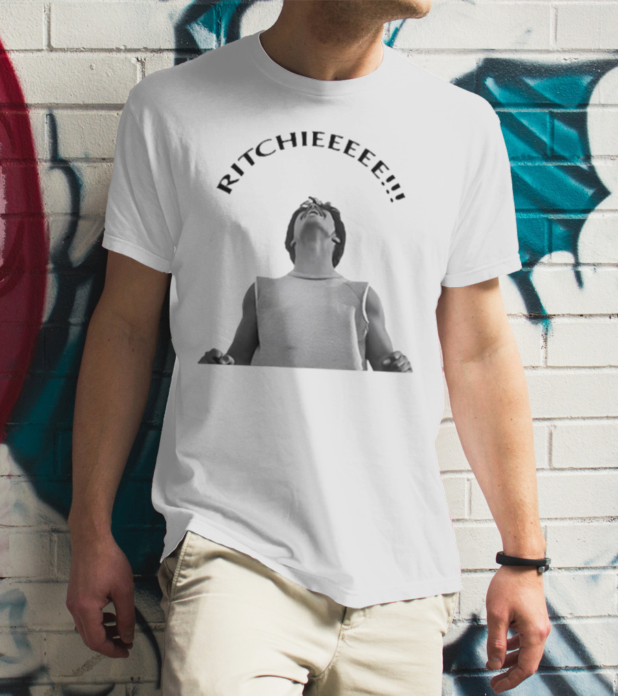 Ritchieeee Ritchie Valens Scream La Bamba Movie Meme T-Shirt