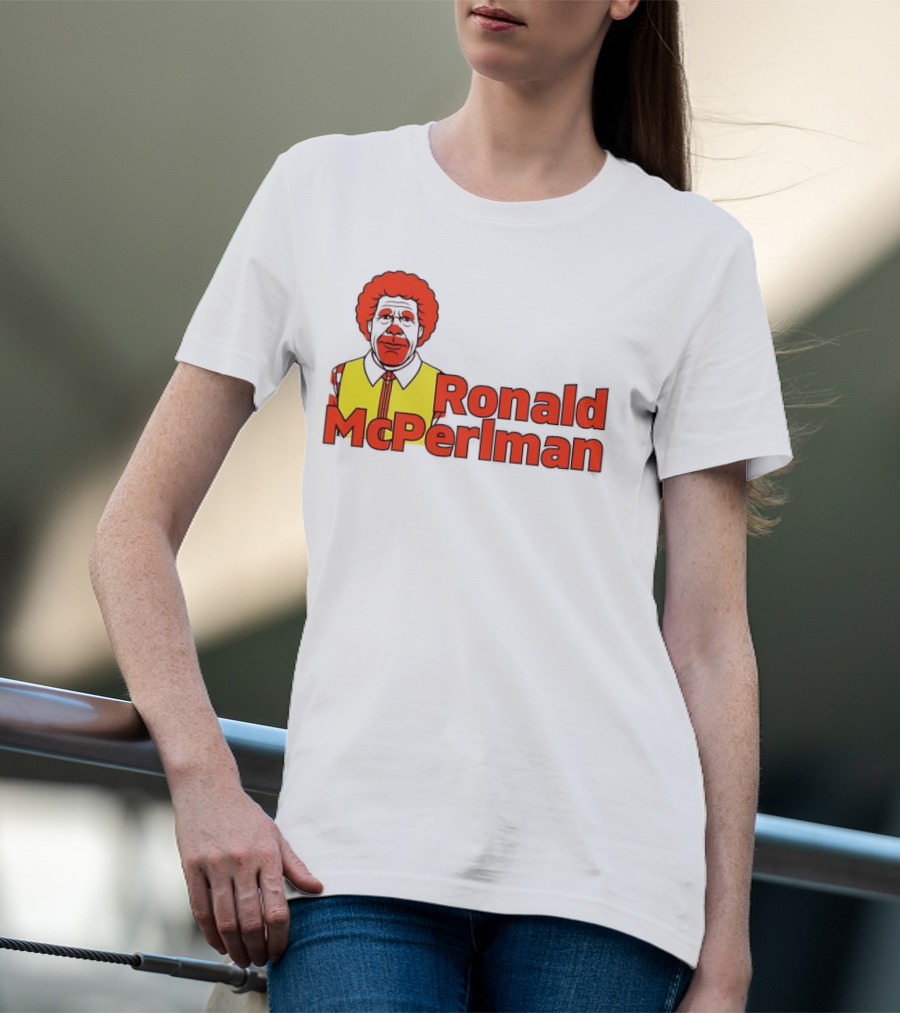Ronald McPerlman McDonalds And Ron Perlman Crossover T-Shirt