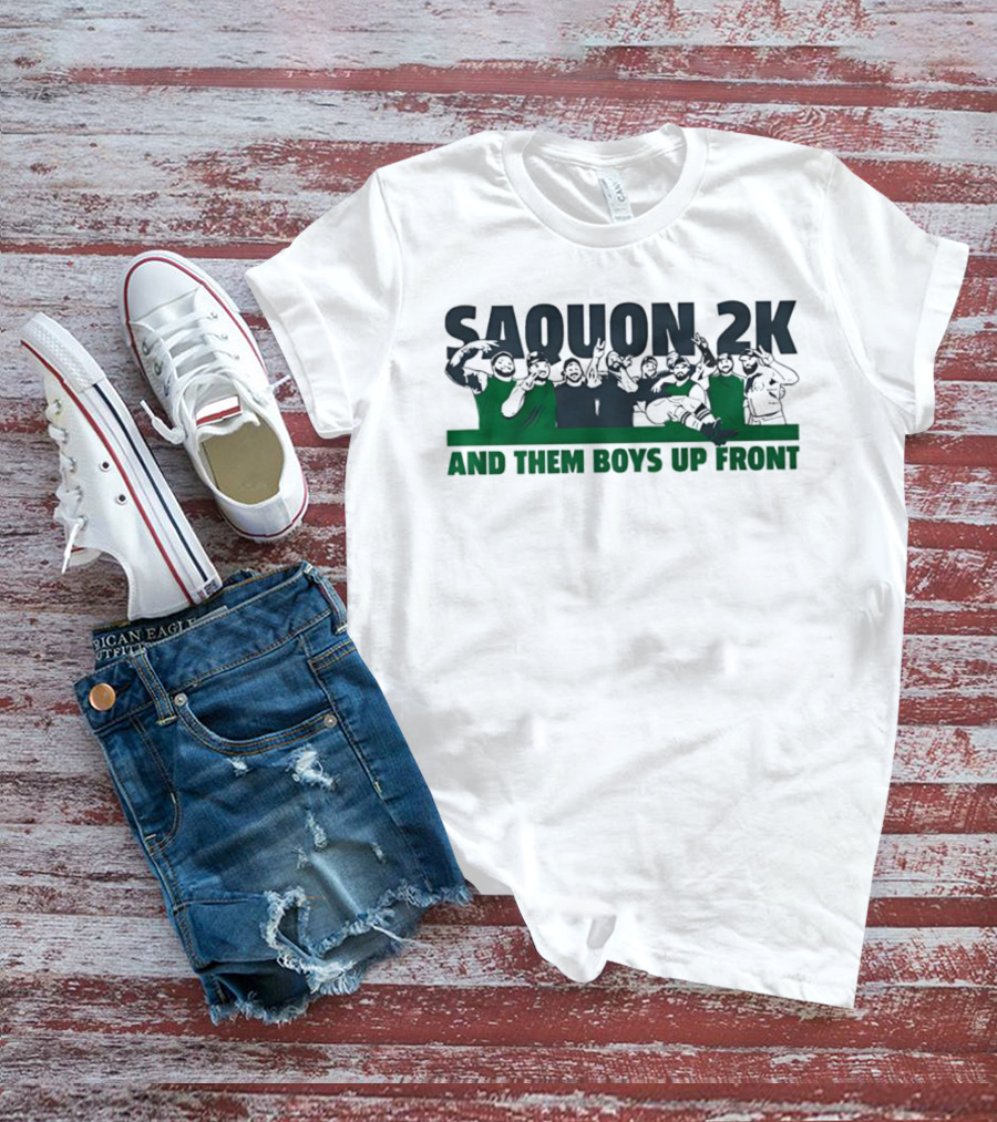 SAQUON 2K And Them Boys Up Front Vintage T-Shirt